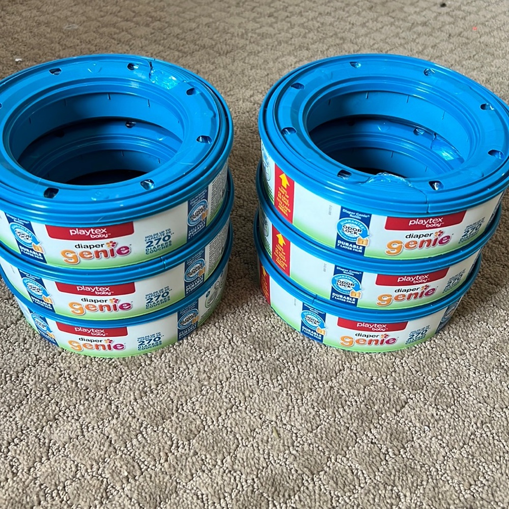 Diaper genie refills - 6 pack